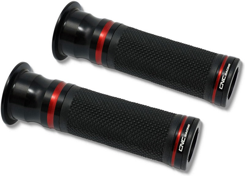 CNC Racing Grips EVO - Bicolor, Black/Red | MP105BR