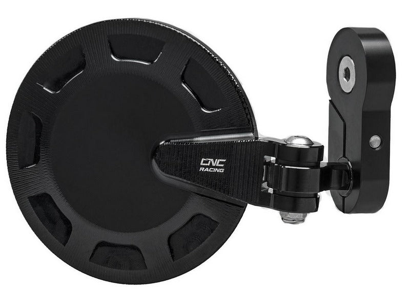 CNC Racing Bar end mirror Rocket - right Ø 94.5mm, Black | MR703B