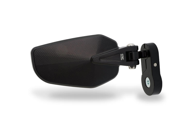Bar end mirror EVO - right, Black