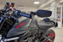 Bar end mirror EVO - left, Black