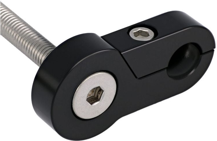 CNC Racing M8 Screw Adapter for bar-end mirror Rocket - RHS, Black | MRA01B