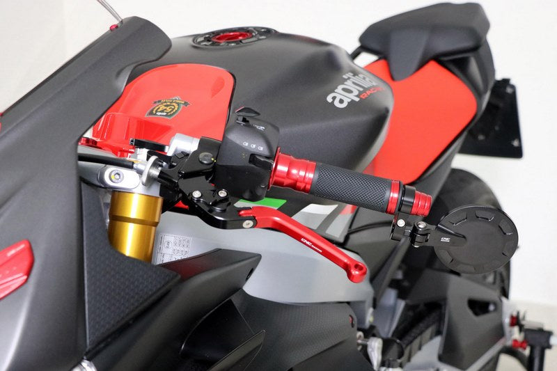 CNC Racing Adapter for bar-end mirror on Aprilia RS 660 | MRA05