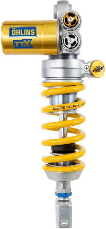 CNC Racing Mono Ohlins DU468 Shock TTX GP Ducati Panigale V4, Silver | OH468S