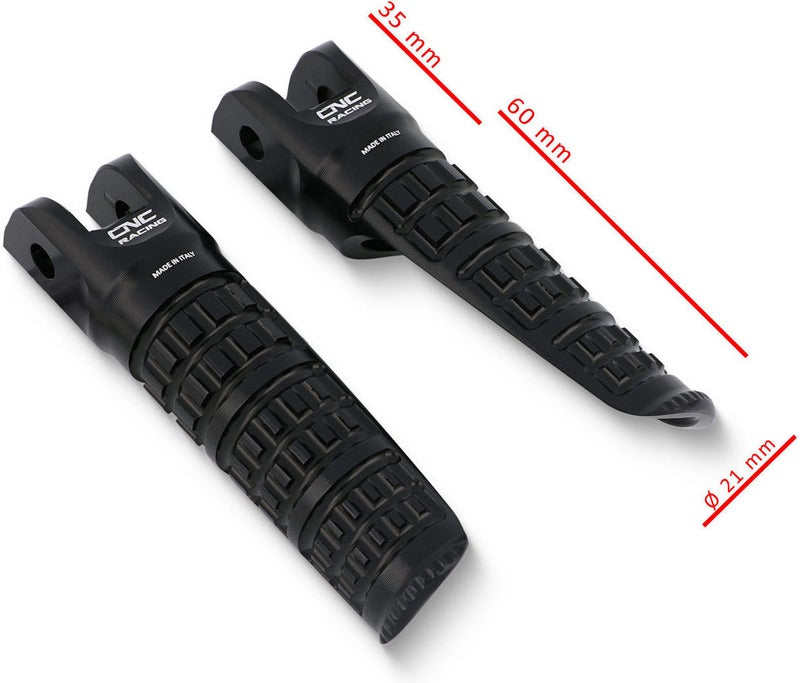 CNC Racing Footpegs for OEM rearsets MV Agusta LIGHT - driver | PC125