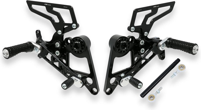 CNC Racing Adjustable rear sets Ducati Monster 696 796 1100 | PE100