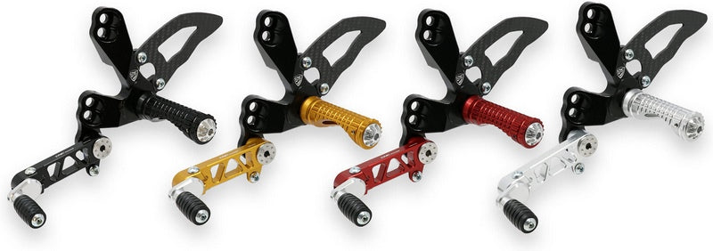 CNC Racing Adjustable rear sets Ducati Streetfighter 848 1098 | PE150
