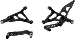 CNC Racing Adjustable rear sets MV Agusta, Black | PE227B