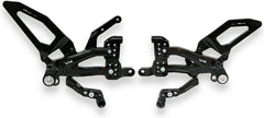 CNC Racing Adjustable rear sets RPS Ducati Panigale V4 series for V4, V4 S and V4 Speciale | PE406