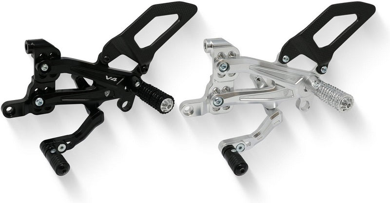 CNC Racing Adjustable rear sets RPS Ducati Panigale V4 R | PE408
