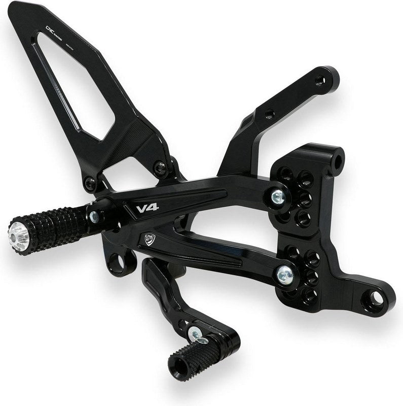 CNC Racing Adjustable rearsets Ducati Streetfighter V4 | PE409