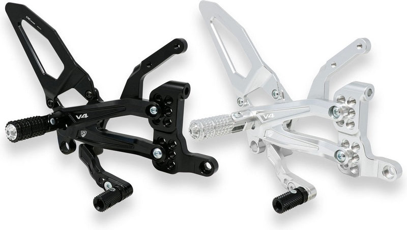 CNC Racing Adjustable rearsets Ducati Streetfighter V4 | PE409