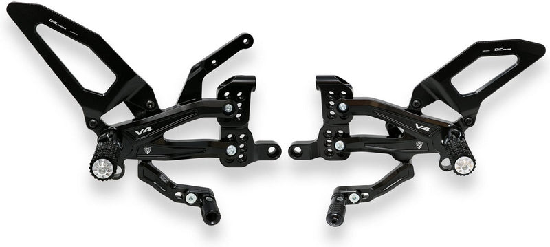 CNC Racing Adjustable rearsets Ducati Streetfighter V4 | PE409