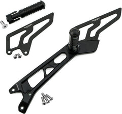 CNC Racing Adjustable rear sets passenger Ducati Hypermotard 821/939, Black | PE431B