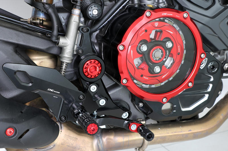 Adjustable rear sets rider