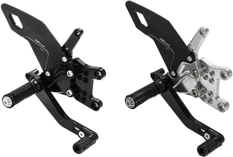 CNC Racing REAR SETS ADJUSTABLE EASY FOR APRILIA RSV4 - TUONO | PE506