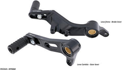 CNC Racing Gear/Rear brake levers kit ducati - SLIDE | PEC01