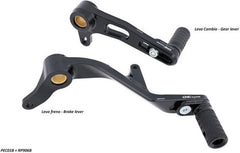 CNC Racing Gear/Rear brake levers kit ducati - SLIDE | PEC01