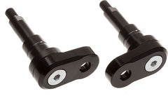CNC Racing Rider footpeg kit eccentric adjustable 24 positions - Ducati, Black | PER01B
