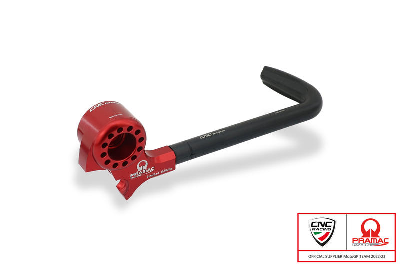 Lever-Guard Street - Protection front brake lever with bar-end mirror housing - Pramac Racing Limited Edition