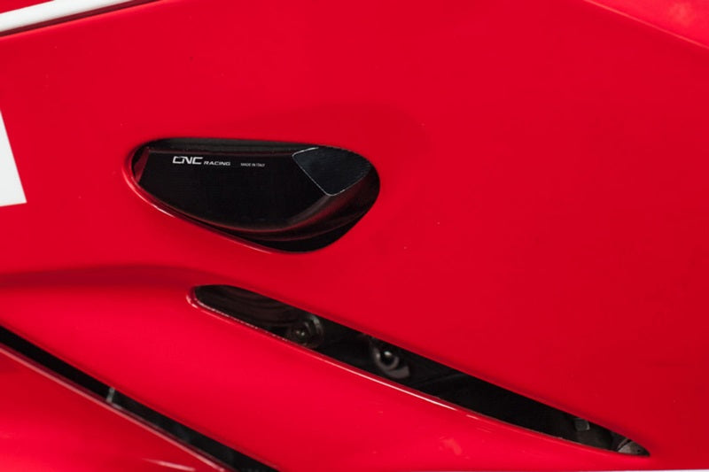 CNC Racing Alternator cover "RPS" L side Ducati SBK Panigale series, Black | PR302B
