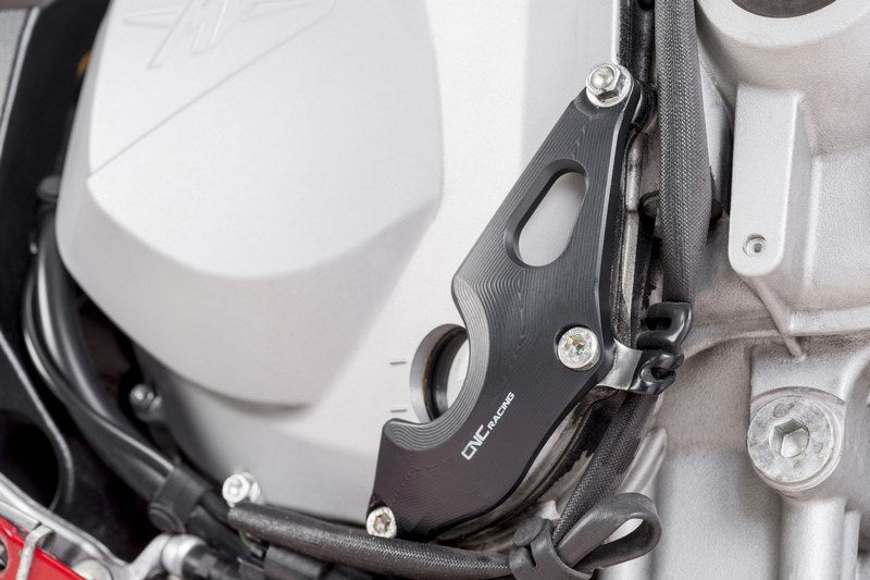 CNC Racing Clutch cover "RPS" Right side MV Agusta, Black | PR309B