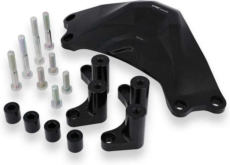 CNC Racing Clutch cover "RPS" Right side Aprilia, Black | PR313B