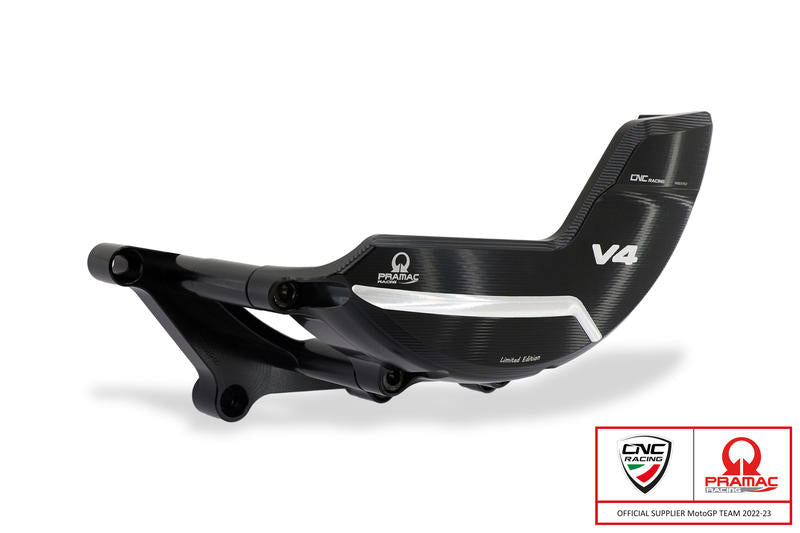 Clutch cover protector, Black/Silver