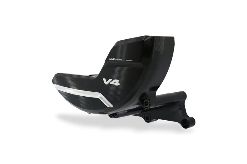 Clutch cover protector, Black/Silver