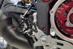 Rear brake master cylinder protector