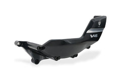 Clutch crankcase protector, Black/Silver