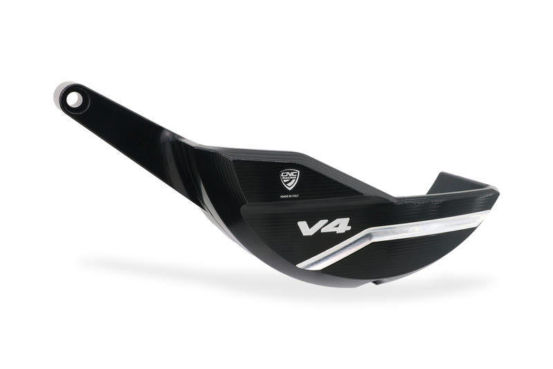Generator crankcase protector, Black/Silver