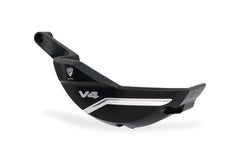 Generator crankcase protector, Black/Silver