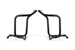 Engine guard in steel tubes, Black