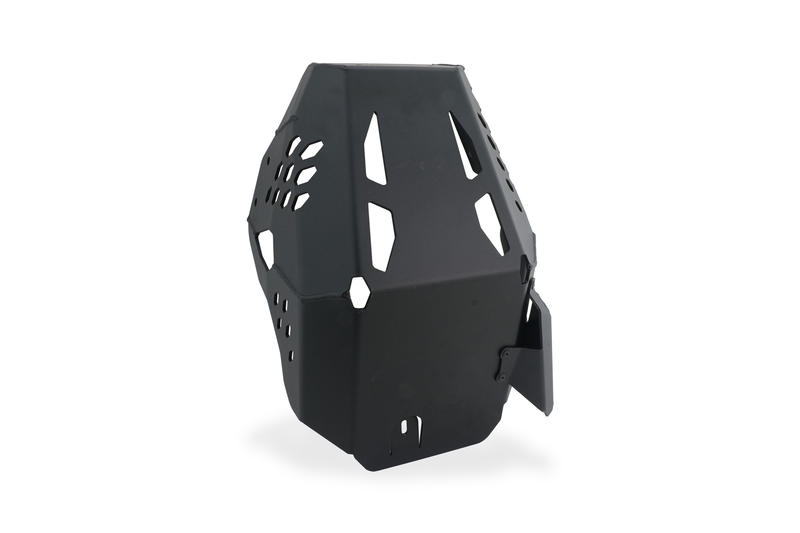 Engine protection wider plate