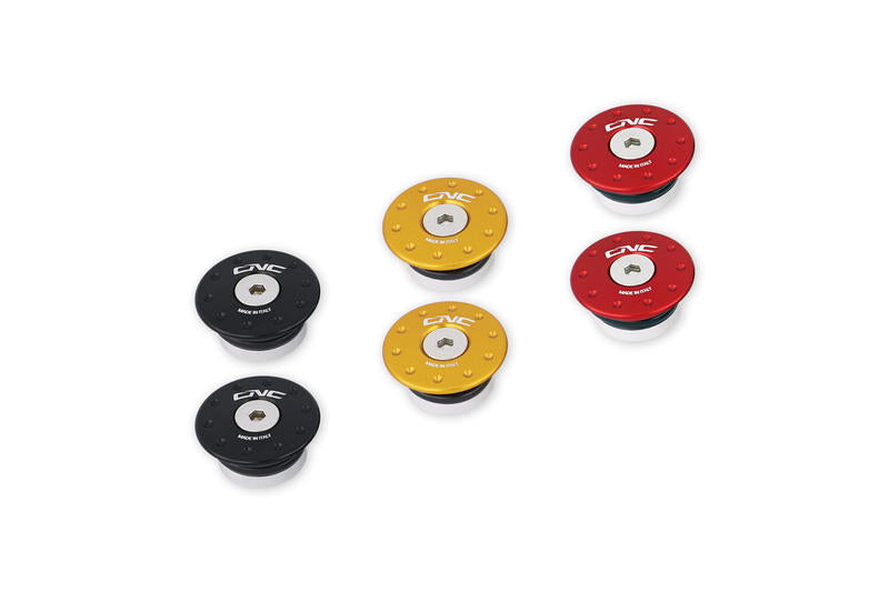 Cap sets for engine guard in steel tube