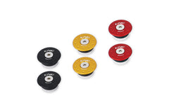 Cap sets for engine guard in steel tube