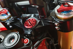 CNC Racing Triple clamps kit Ducati Hypermotard 821 SP / 939 SP / 950 SP, Black | PS535B