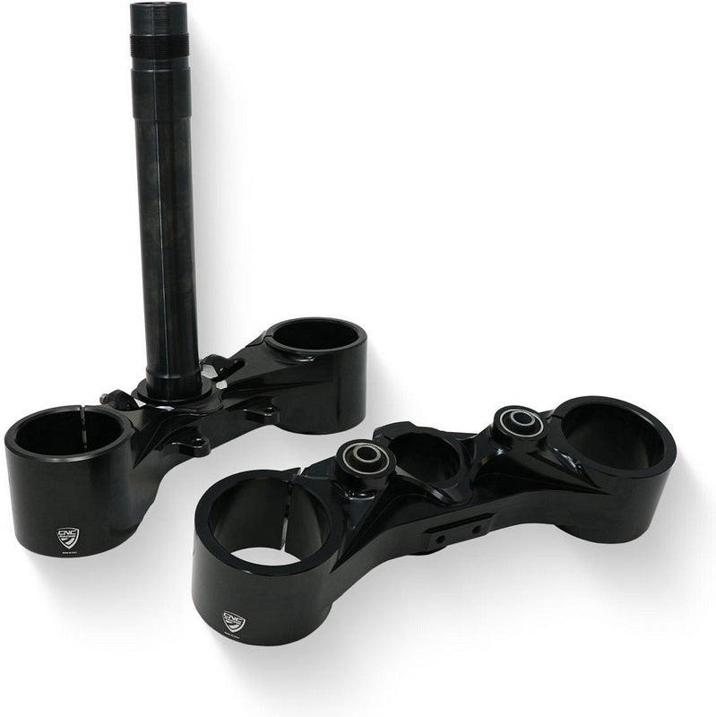 CNC Racing Triple clamps kit Ducati Hypermotard 821 SP / 939 SP / 950 SP, Black | PS535B