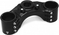CNC Racing Triple clamps - Bottom Yoke Adjustable Offset, Black | PSB02B