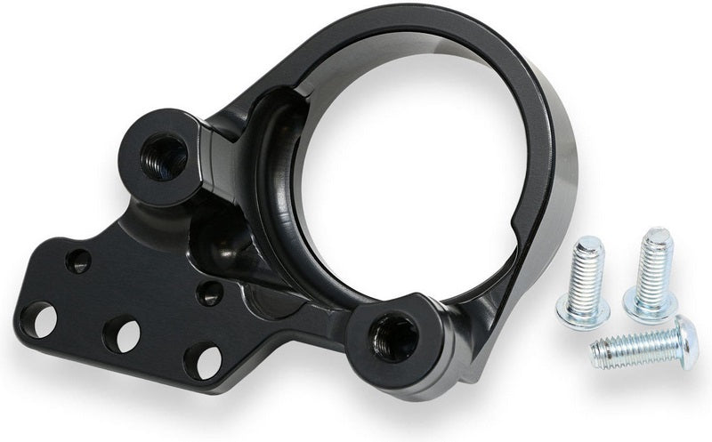 CNC Racing Triple clamps Aprilia - Ignition key switch bracket, Black | PSK01B