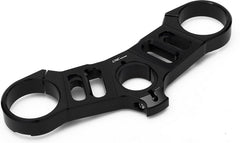 CNC Racing Triple clamps - Top Yoke Adjustable Offset, Black | PST08B