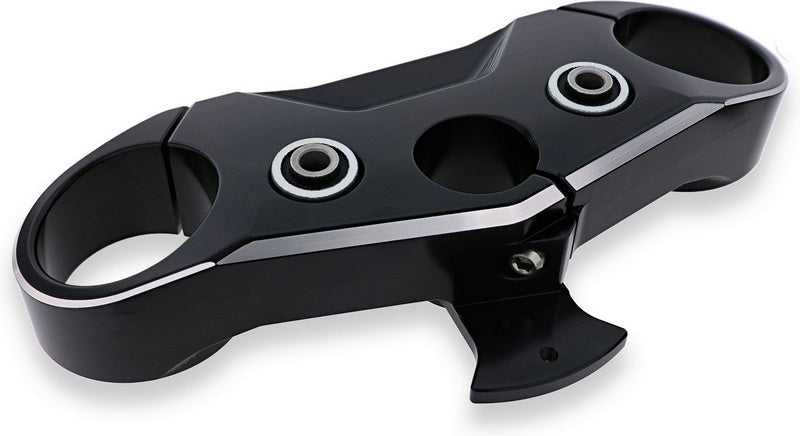 CNC Racing Triple clamps Ducati XDiavel - Top Yoke, Black/Silver | PST10BS