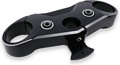 CNC Racing Triple clamps Ducati XDiavel - Top Yoke, Black/Silver | PST10BS