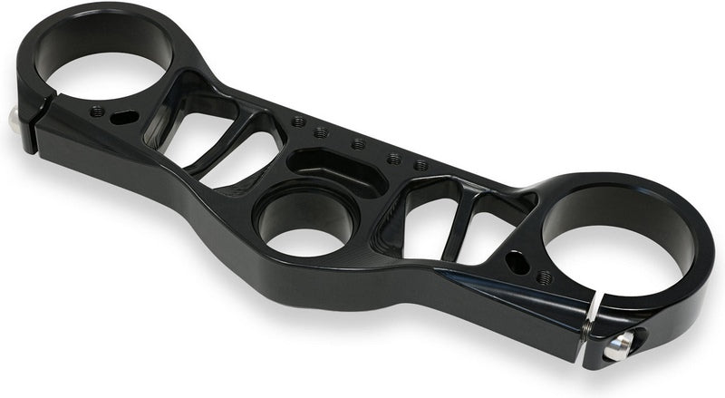 CNC Racing Triple clamps Aprilia RSV4 - Top Yoke, Black | PST13B