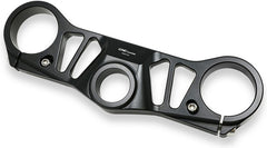CNC Racing Triple clamps Aprilia RSV4 - Top Yoke, Black | PST14B