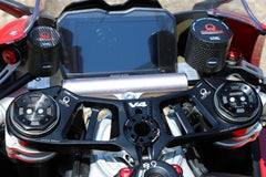 CNC Racing Triple clamps Ducati Panigale V4 - Top Yoke Pramac Racing Lim. Ed., Black | PST15BPR