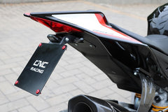 CNC Racing Adjustable license plate Aprilia, Black | PT103B