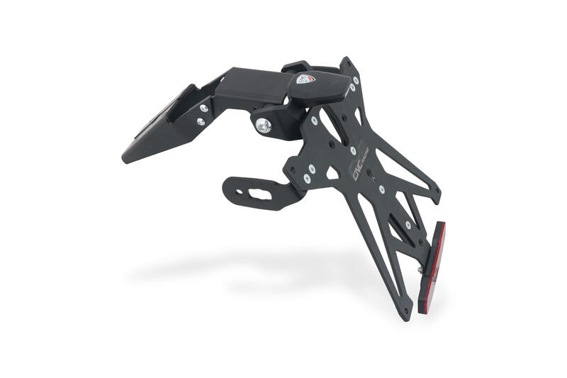 Adjustable License Plate Holder Kit, Black