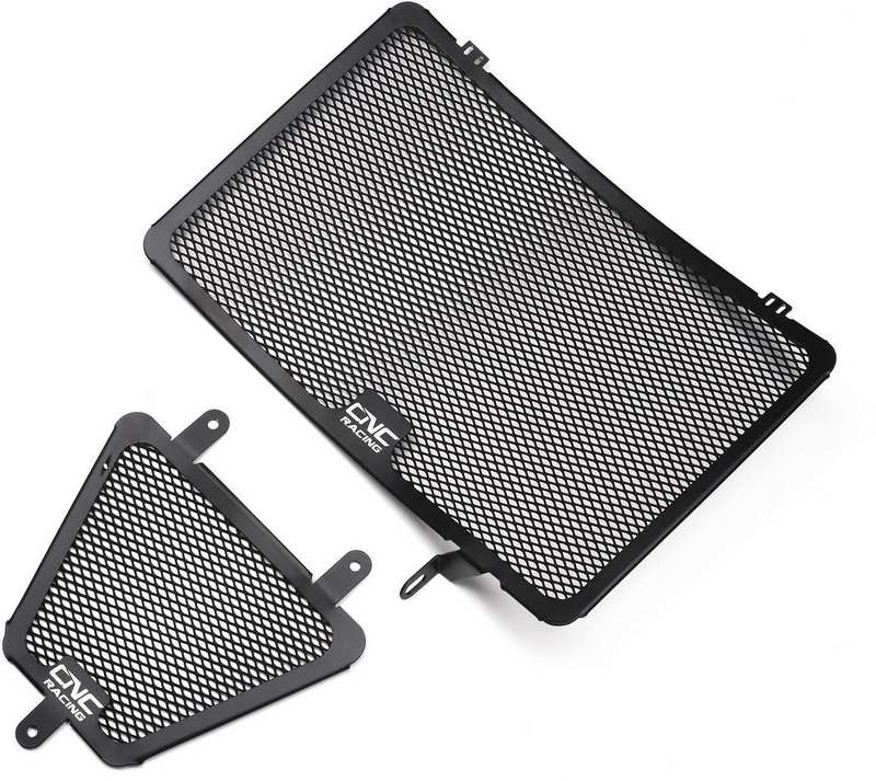 CNC Racing Radiator guard Ducati SBK 848/1098/1198, Black | RA009B