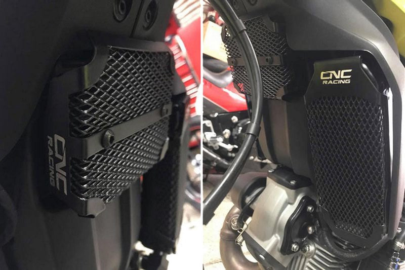 CNC Racing Radiator Guard Ducati Scrambler, Black | RA049B